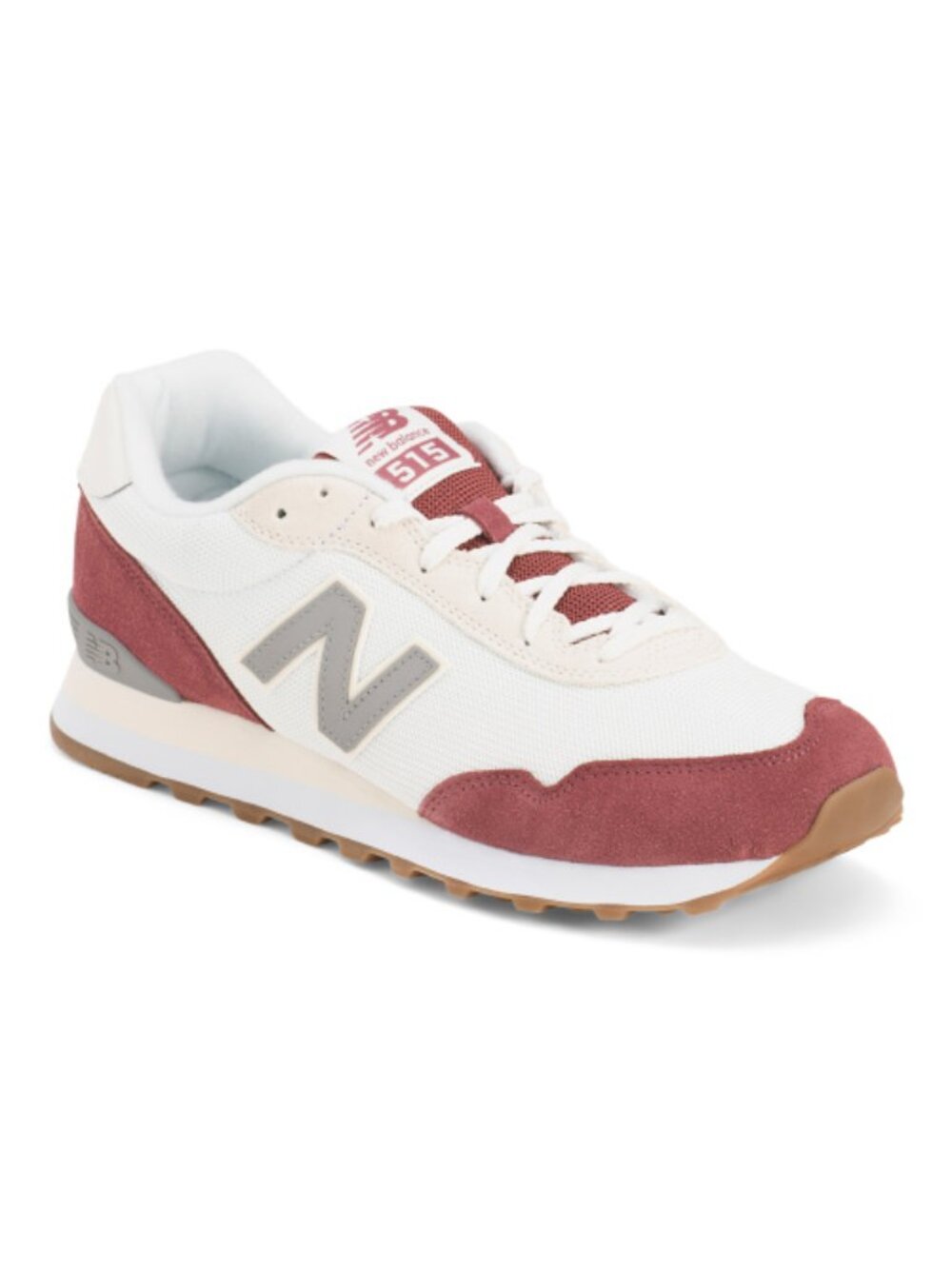 NEW BALANCE Men's 515 Lifestyle Sneakers With Suede Accents
